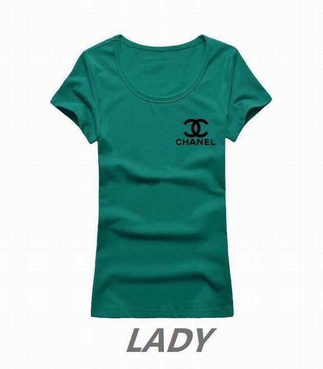 Chanel short round collar T woman S-XL-023